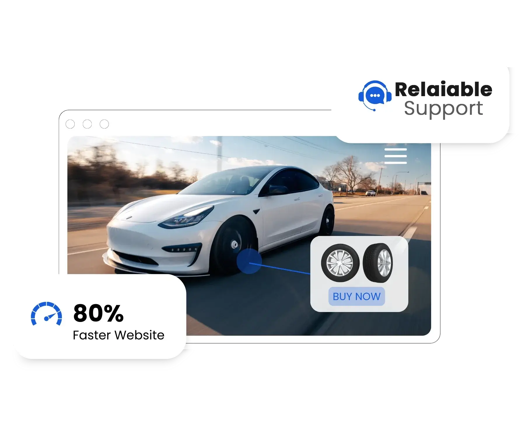 Reliable Support Banner